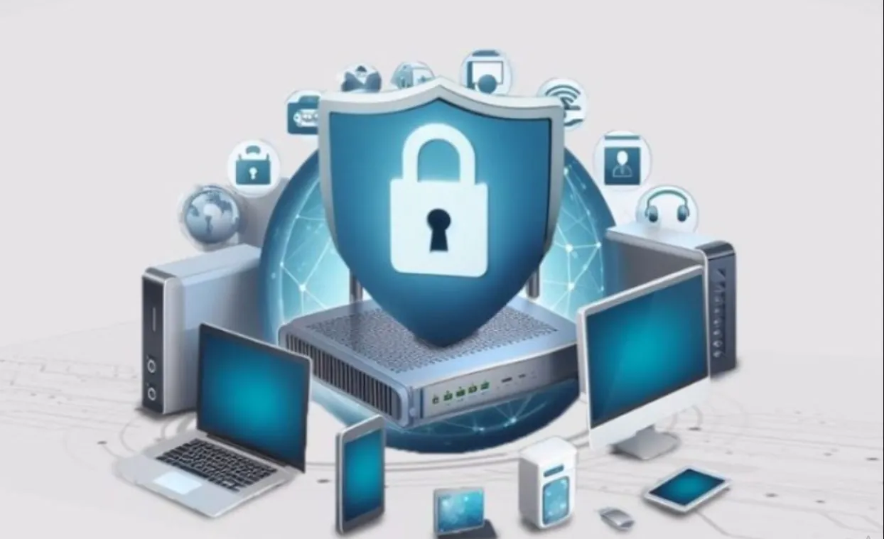 عنوان ماك والشبكة المنزلية