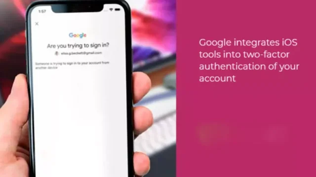في مصادقة ثنائية لحسابك iOS أدوات Google تدمج