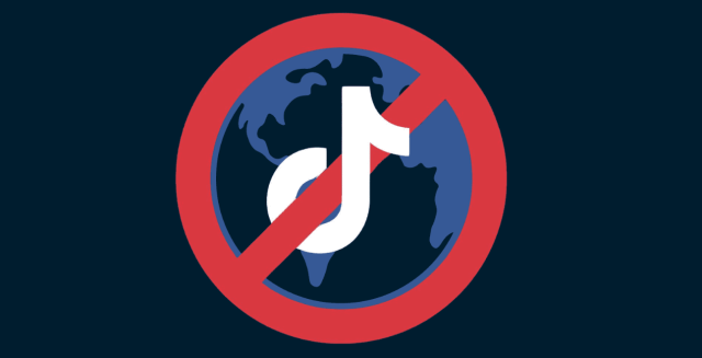 الدول التي حظرت أو قيدت تطبيق TikTok