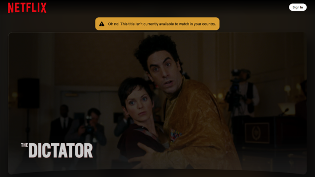 هل فيلم The Dictator متاح على نتفليكس؟ وكيف تشاهده في 2025
