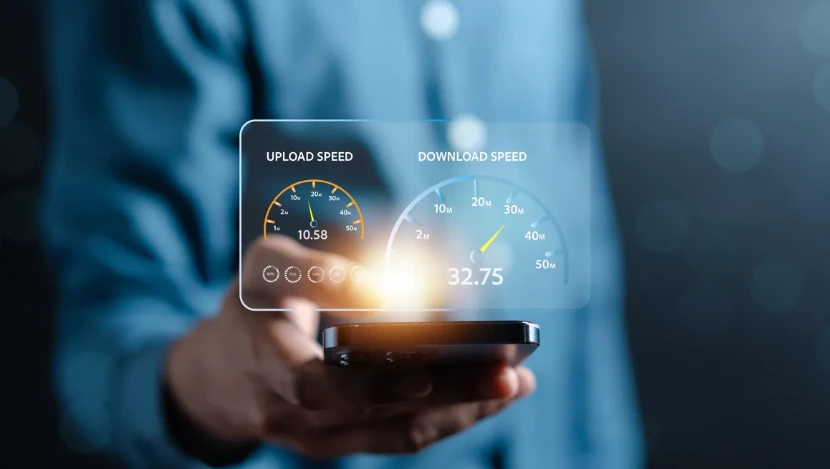 سرعة الإنترنت