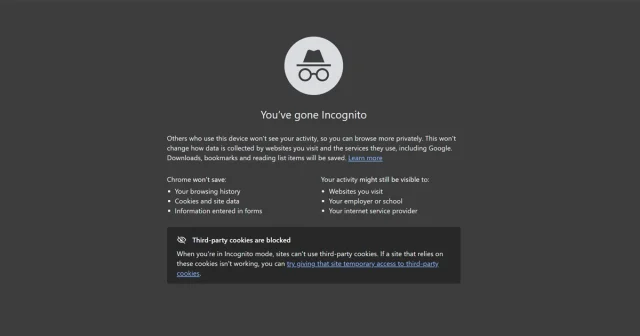 ما هو وضع التصفح الخفي وهل هو آمن؟